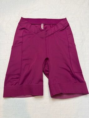 Free People movement biker shorts Women's Magenta size small